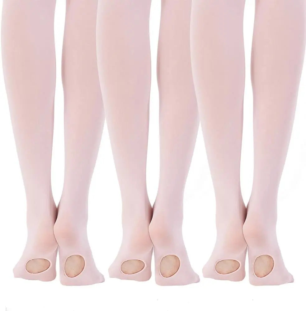 MANZI 1-3 Pairs Women's Girl's Dance Tights Manzi