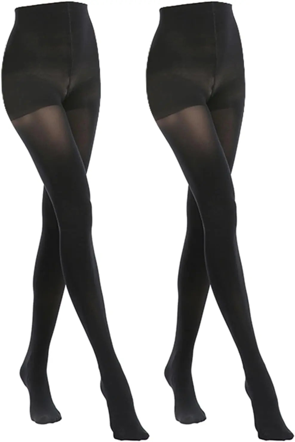 MANZI Women's 2-6 Pairs Opaque Control Top Tights Comfort Stretch 70 Denier Pantyhose My Store