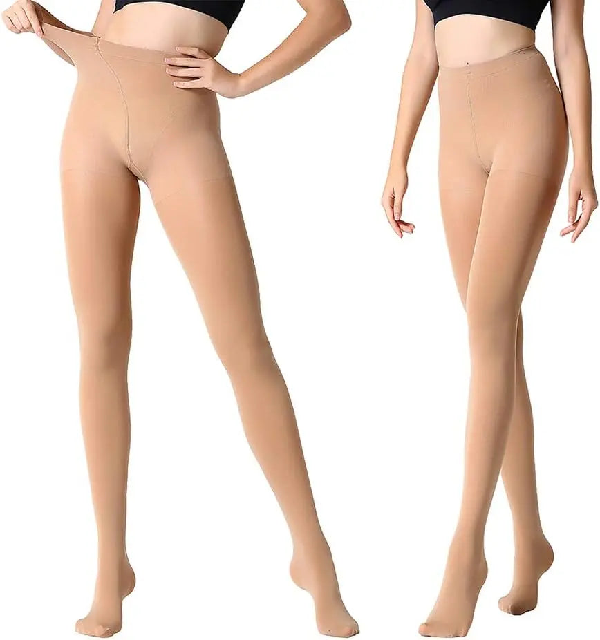 MANZI Women's 2-6 Pairs Opaque Control Top Tights Comfort Stretch 70 Denier Pantyhose My Store