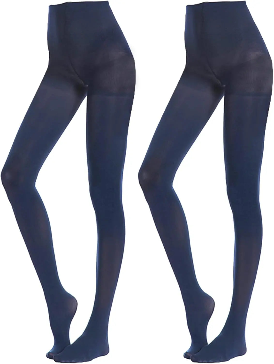 MANZI Women's 2-6 Pairs Opaque Control Top Tights Comfort Stretch 70 Denier Pantyhose My Store