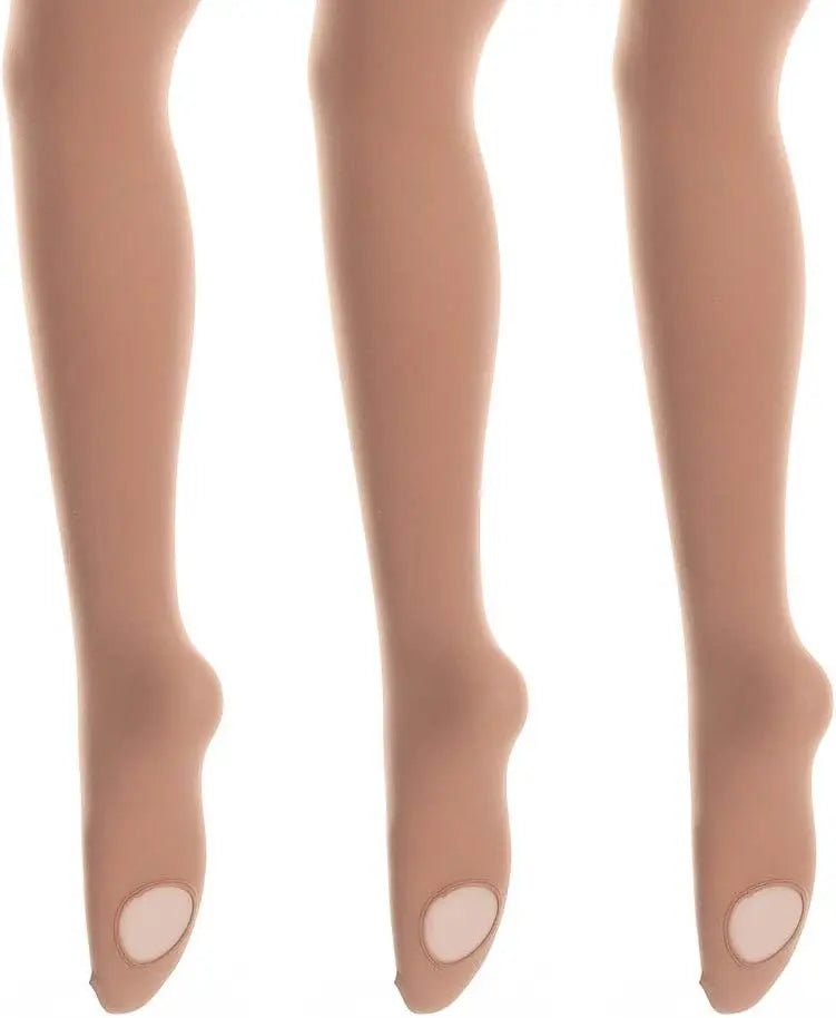 MANZI 1-3 Pairs Women's Girl's Dance Tights Manzi
