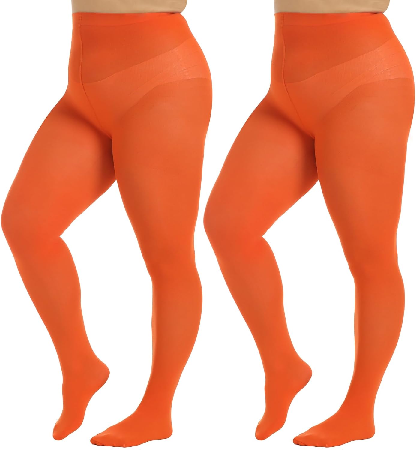 MANZI Plus Size Tights for Women 70D Queen Size Tights(Pack of 2)