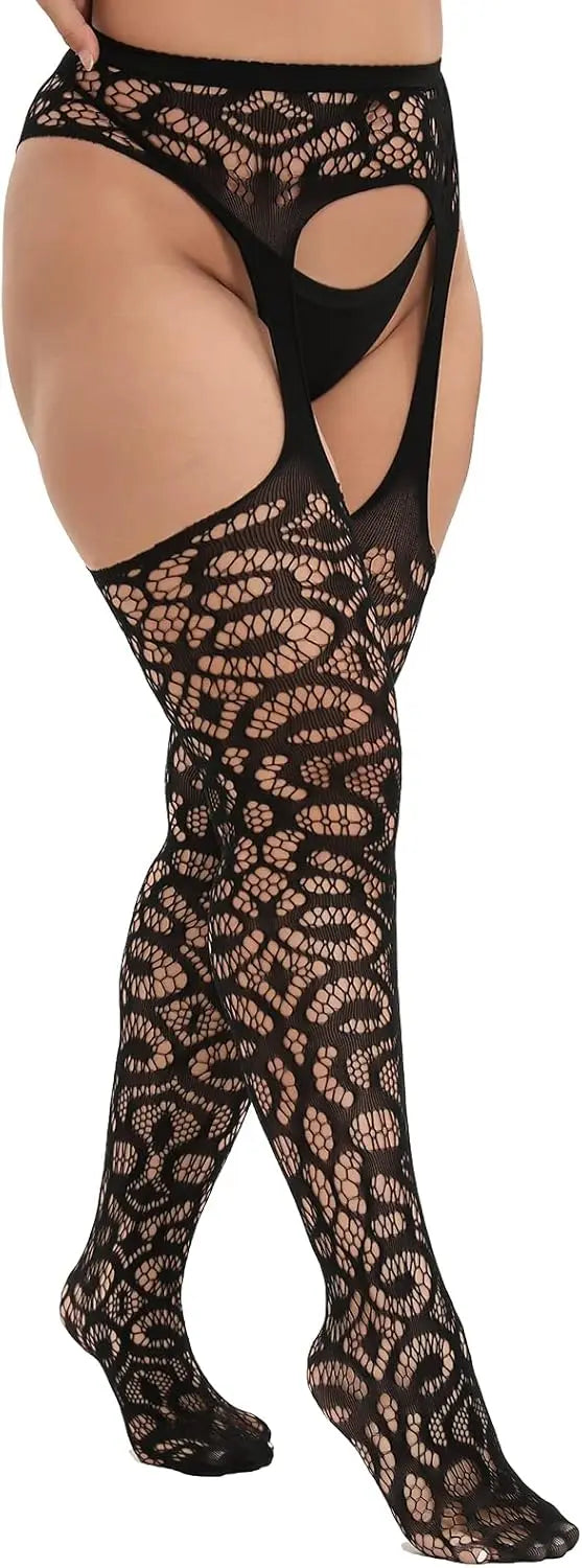 MANZI Plus Size Stockings Thigh (Pack of 2) My Store