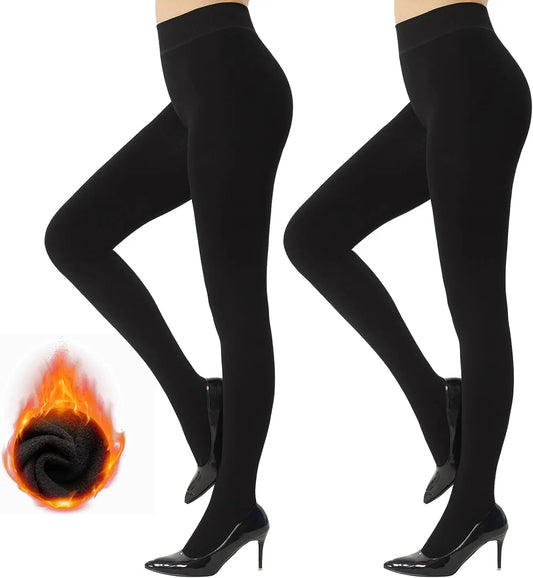 MANZI Modal Warm Winter Pantyhose 800D Thermal Thick Tights for Women 2 Pairs My Store